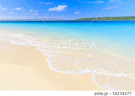真夏の与那覇前浜絶景 58238377