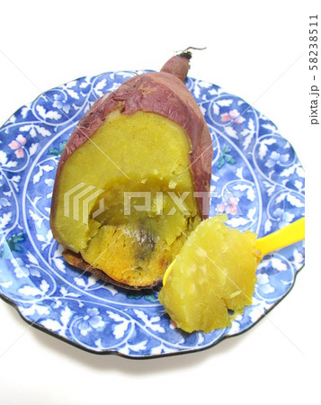 スプーンで食べる美味しい焼き芋(紅天使) 58238511