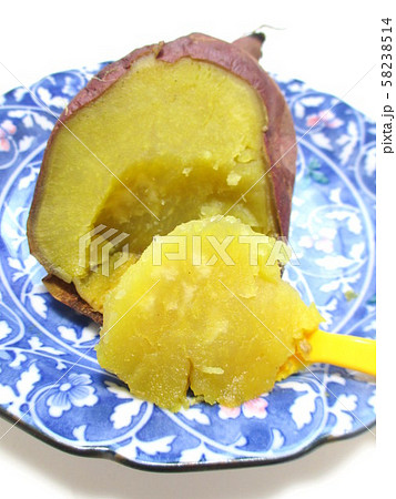 スプーンで食べる美味しい焼き芋(紅天使) 58238514