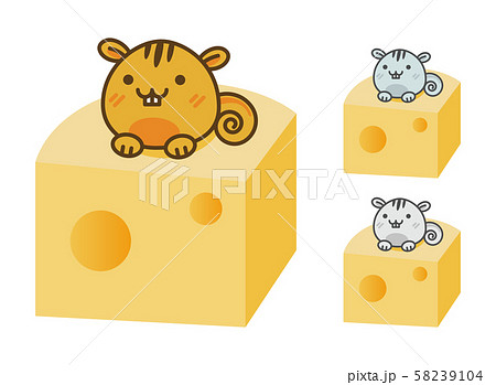 2020年　年賀状イラスト素材 58239104