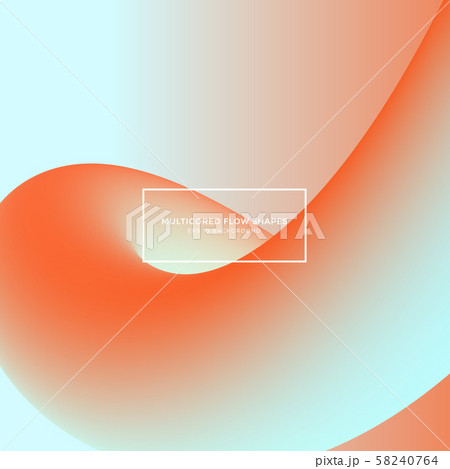 抽象 曲線 カーブ 58240764