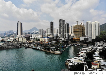 香港の風景 58242387