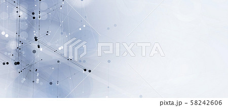 Technology data background idea of global business 58242606