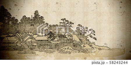 富嶽三十六景　相州江嶌　vintage 58243244