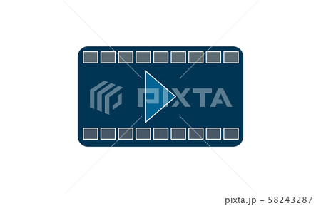 play video vector icon. Illustration isolated for graphic and web design. play video vector icon. Illustration isolated for graphic and web design. 58243287