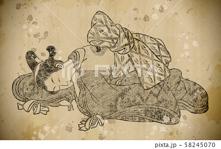 浮世絵　女性　その22　vintage 58245070