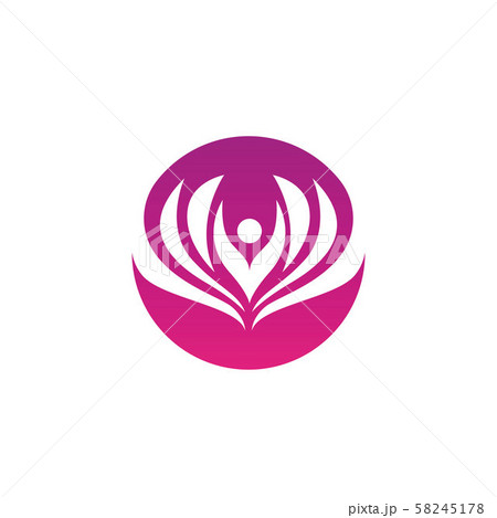 Beauty Vector lotus icon Beauty Vector lotus icon 58245178