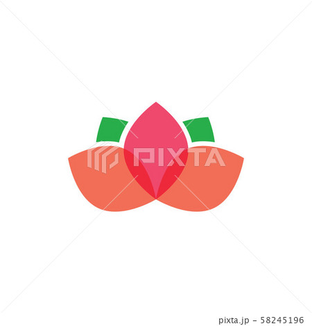 Beauty Vector lotus icon 58245196