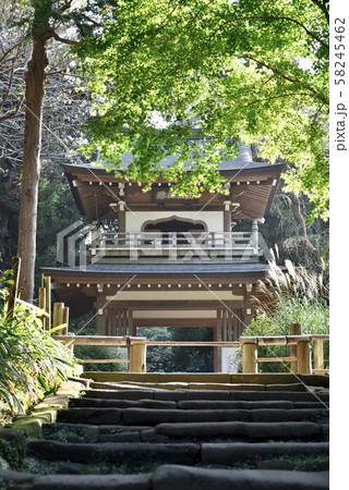 鎌倉・浄智寺　鐘楼門 58245462