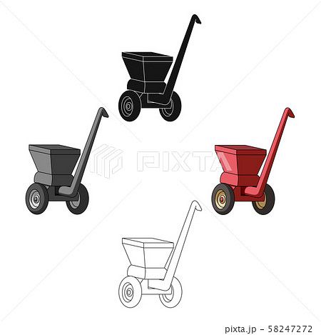 Agricultural Machinery .The machine for cutting agricultural hay.Agricultural Machinery single icon Agricultural Machinery .The machine for cutting agricultural hay.Agricultural Machinery single icon 58247272