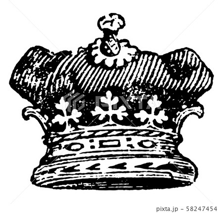 Duke Coronet is worn by an emperor, vintage Duke Coronet is worn by an emperor, vintage 58247454