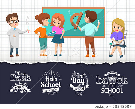 Time Back to School, First Day at School 58248607