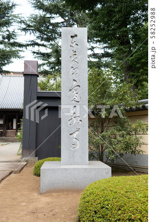 寛永寺の石碑 寛永寺の石碑 58252988