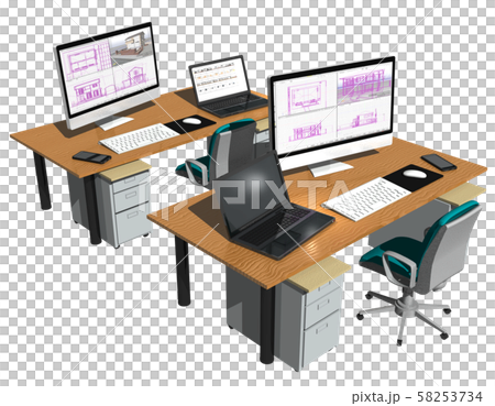 Office desk 58253734