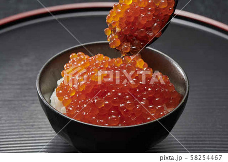 新鮮で美味しいイクラ 58254467