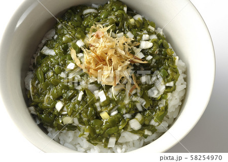 めかぶ丼 58254970