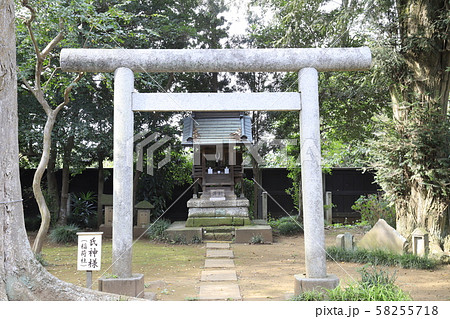 水海道風土博物館　坂野家住宅　稲荷神社　 58255718