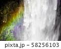 華厳の滝にかかる虹 58256103