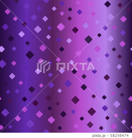 Gradient rounded diamond pattern. Seamless vector 58256474