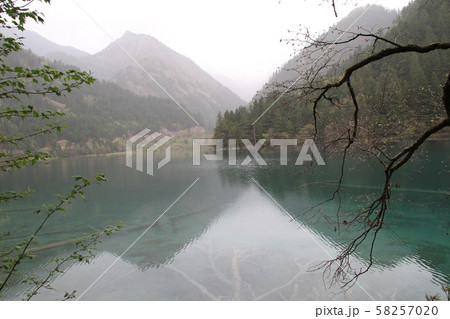 中国九寨溝の風景 中国九寨溝の風景 58257020