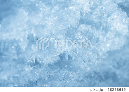 macro on ice texture background 58258616