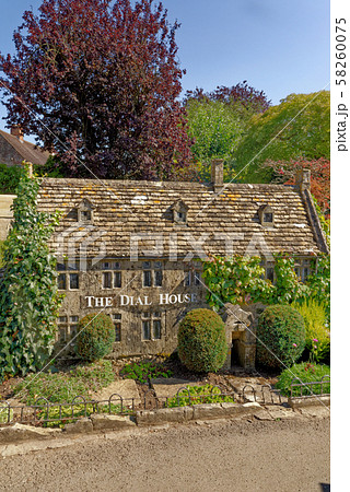 Famous Model Village in Bourton on the Water - UK Famous Model Village in Bourton on the Water - UK 58260075
