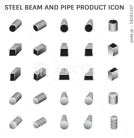 steel product icon 58262297