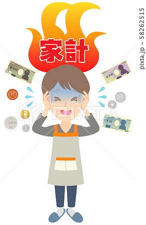 増税　家計　火の車　男性　困る 58262515