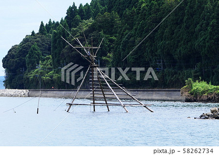 海景 ボラ待ちやぐら 海景 ボラ待ちやぐら 58262734