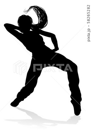 Street Dance Dancer Silhouette Stock Illustration 5652 Street Dance Dancer Silhouette Stock Illustration 5652