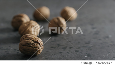 inshell walnuts on terrazzo countertop inshell walnuts on terrazzo countertop 58265437