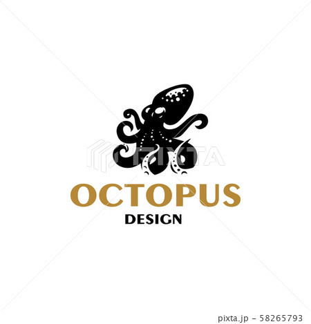 Sea octopus at the bottom of the sea 58265793