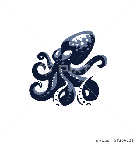 Sea octopus at the bottom of the sea 58266021
