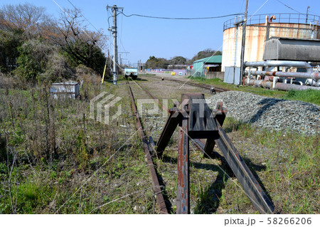 大牟田市 三池炭鉱専用鉄道敷と炭鉱電車が現在も稼働している化学工場エリア 大牟田市 三池炭鉱専用鉄道敷と炭鉱電車が現在も稼働している化学工場エリア 58266206