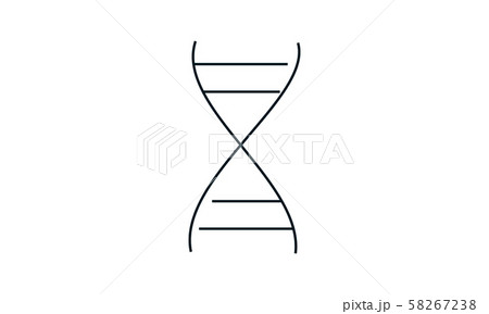 Genetics vector icon. Illustration isolated for graphic and web design. Genetics vector icon. Illustration isolated for graphic and web design. 58267238