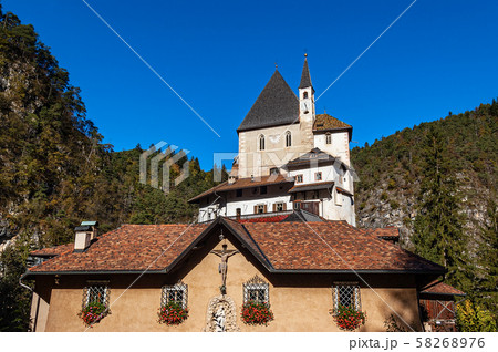 Shrine of San Romedio - Trentino Alto Adige Italy Shrine of San Romedio - Trentino Alto Adige Italy 58268976