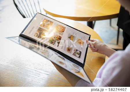 メニュー　メニュー表　メニューブック 58274407