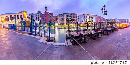 Venice. Panorama of the Grand Canal. Venice. Panorama of the Grand Canal. 58274717