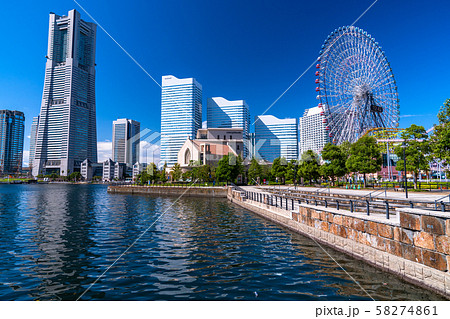 《神奈川県》横浜みなとみらい・都市風景 58274861