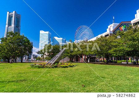 《神奈川県》横浜みなとみらい・都市風景 58274862