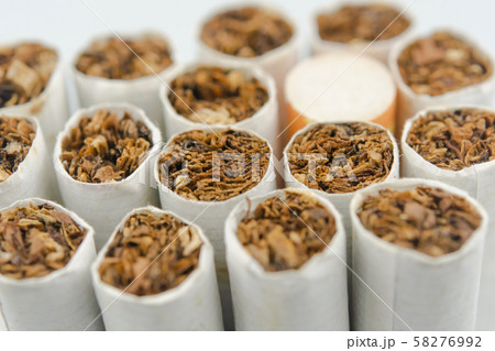 Close up cigarettes background . 58276992