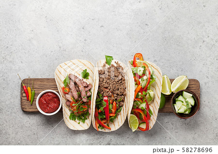 Mexican tacos 58278696