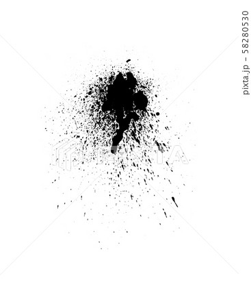 Black ink drops. Black ink drops. 58280530