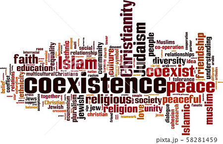 Coexistence word cloud 58281459