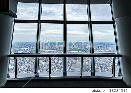 【東京都】東京スカイツリー 天望デッキ 展望台 【東京都】東京スカイツリー 天望デッキ 展望台 58284512