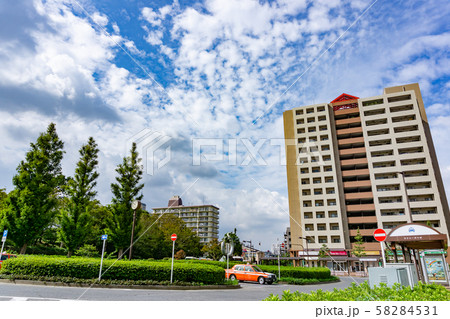 駅前風景　東大島駅 58284531
