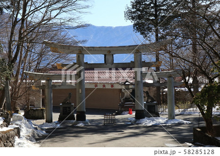 奥秩父三峰山の三峰神社の風景 58285128