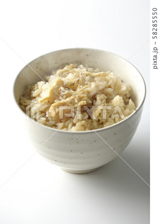 シラスと油揚げの炊き立て炊き込みご飯 58285550