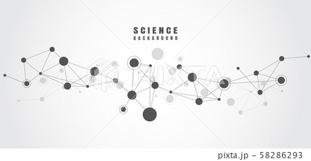 Molecular structure abstract tech 58286293