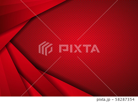 Red Modern Technology Design Background with dots 58287354